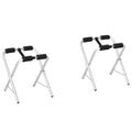Soozier 2 Pieces Kayak Stand Freestanding Paddle Board Ground Storage Rack Premium Accessories for Boat  Float Mat  Canoe